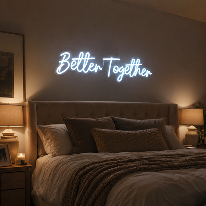 Better Together Wall Light LED Neon Sign - 02 High-Converting Product Image