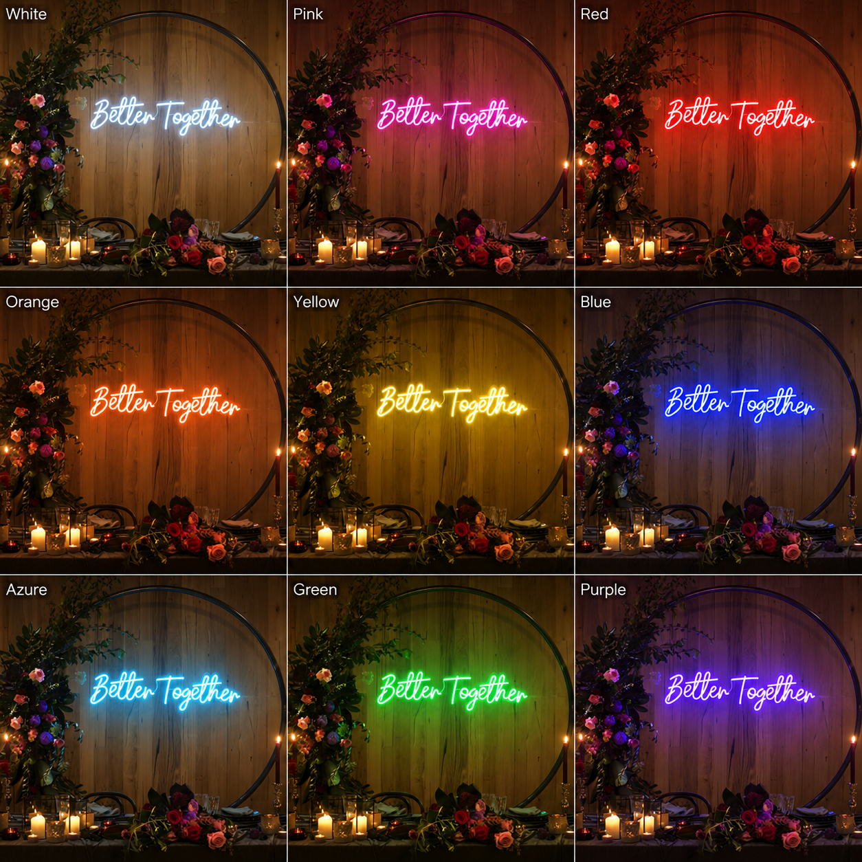 Better Together Wall Light LED Neon Sign - Shineneon