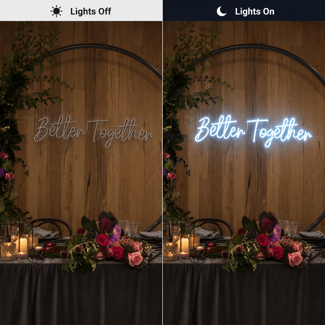 Better Together Wall Light LED Neon Sign - Shineneon
