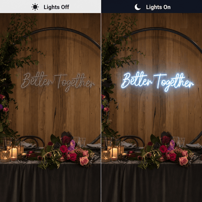 Better Together Wall Light LED Neon Sign - Shineneon
