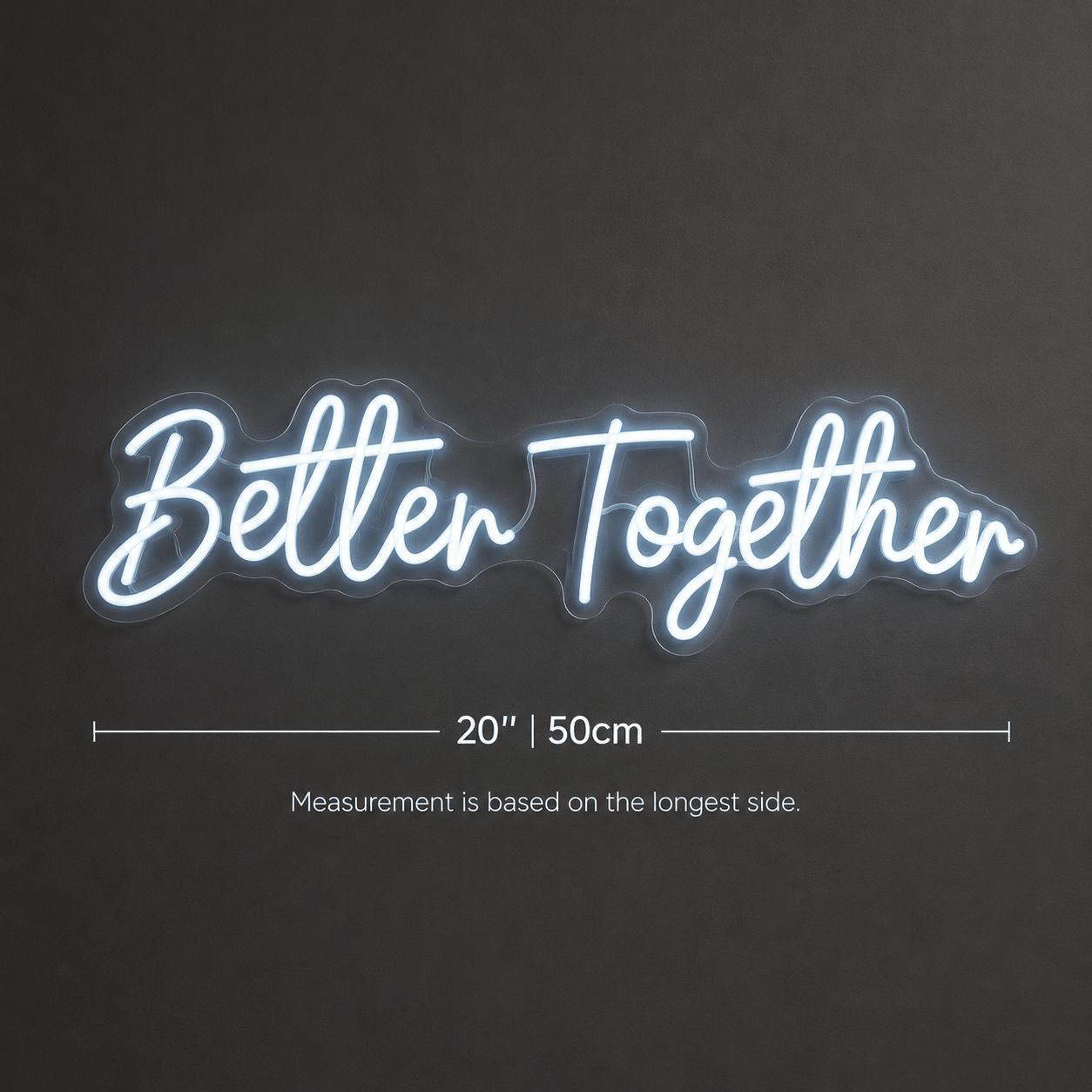 Better Together Wall Light LED Neon Sign - Shineneon