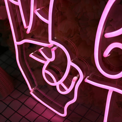 Better Together With Victory Gesture Led Neon Sign - Shineneon