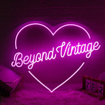 Beyond Vintage Herat Pink Neon Sign | Shineneon