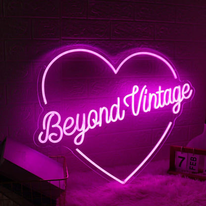 Beyond Vintage Herat Pink Neon Sign | Shineneon