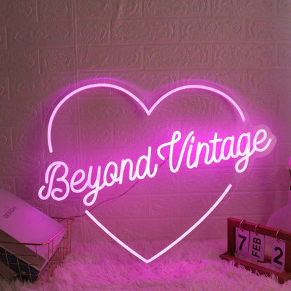 Beyond Vintage Herat Pink Neon Sign | Shineneon