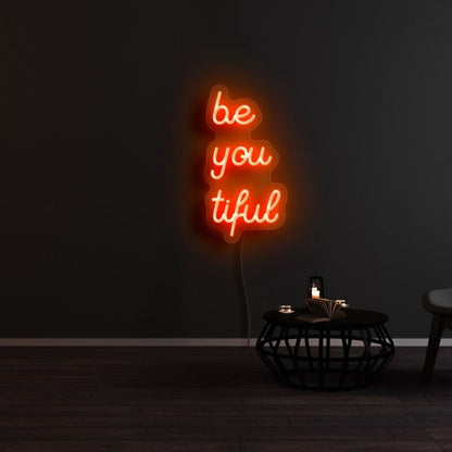 Beyoutiful Led Neon Sign - Shineneon