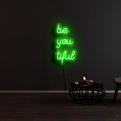 Beyoutiful Led Neon Sign - Shineneon