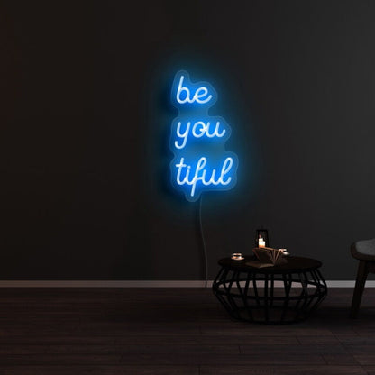 Beyoutiful Led Neon Sign - Shineneon