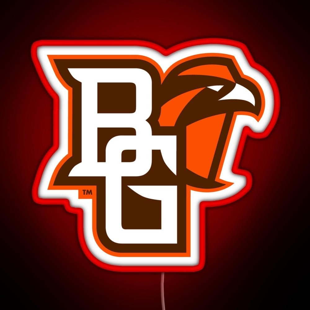 Bgsu Falcons College Ncaa Rgb Led Neon Sign Pop Wall Art - Shineneon