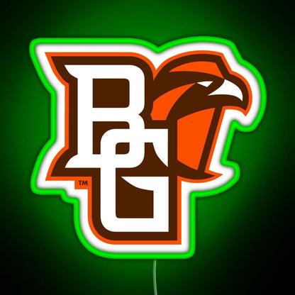 Bgsu Falcons College Ncaa Rgb Led Neon Sign Pop Wall Art - Shineneon