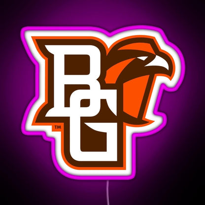 Bgsu Falcons College Ncaa Rgb Led Neon Sign Pop Wall Art - Shineneon