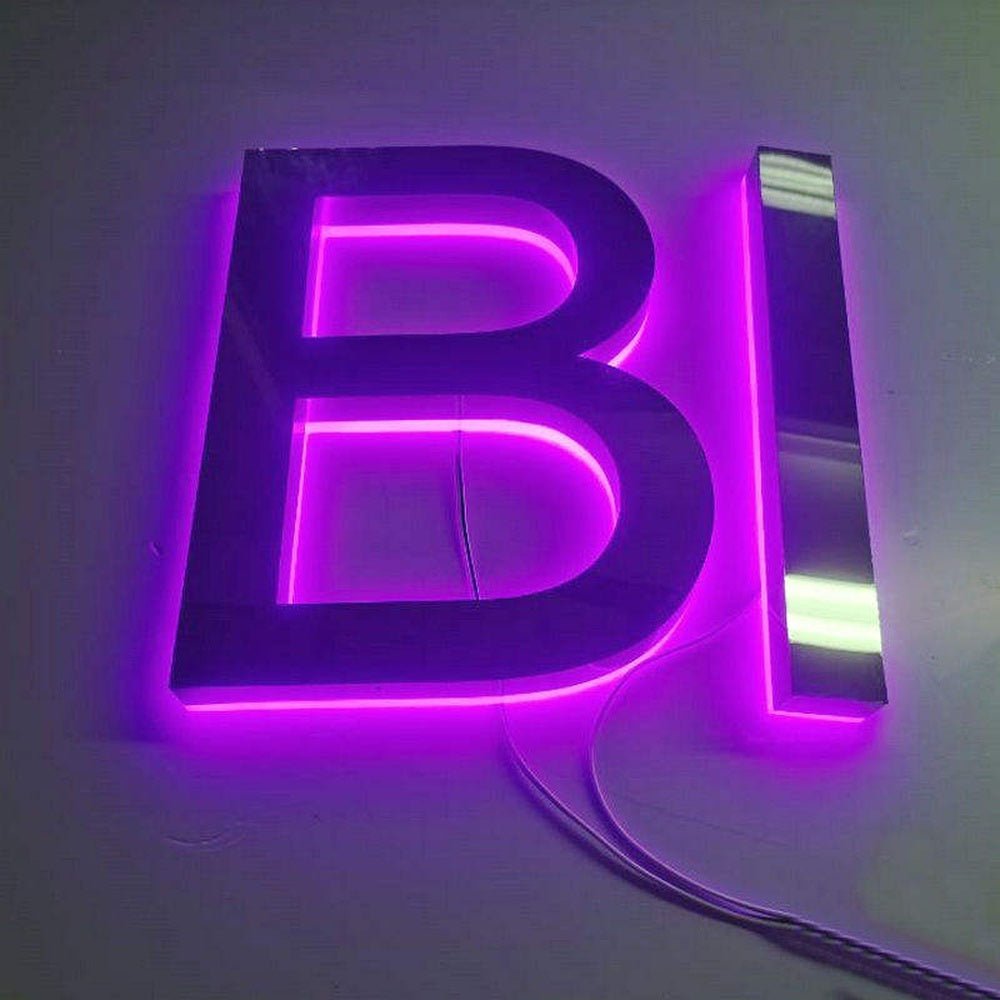 Bi 3D Backlit Channel Letters Led Light Sign - Shineneon