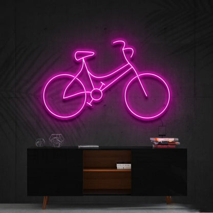 Bicycle Led Neon Sign For Sports Enthusiasts And Kids Rooms - Shineneon