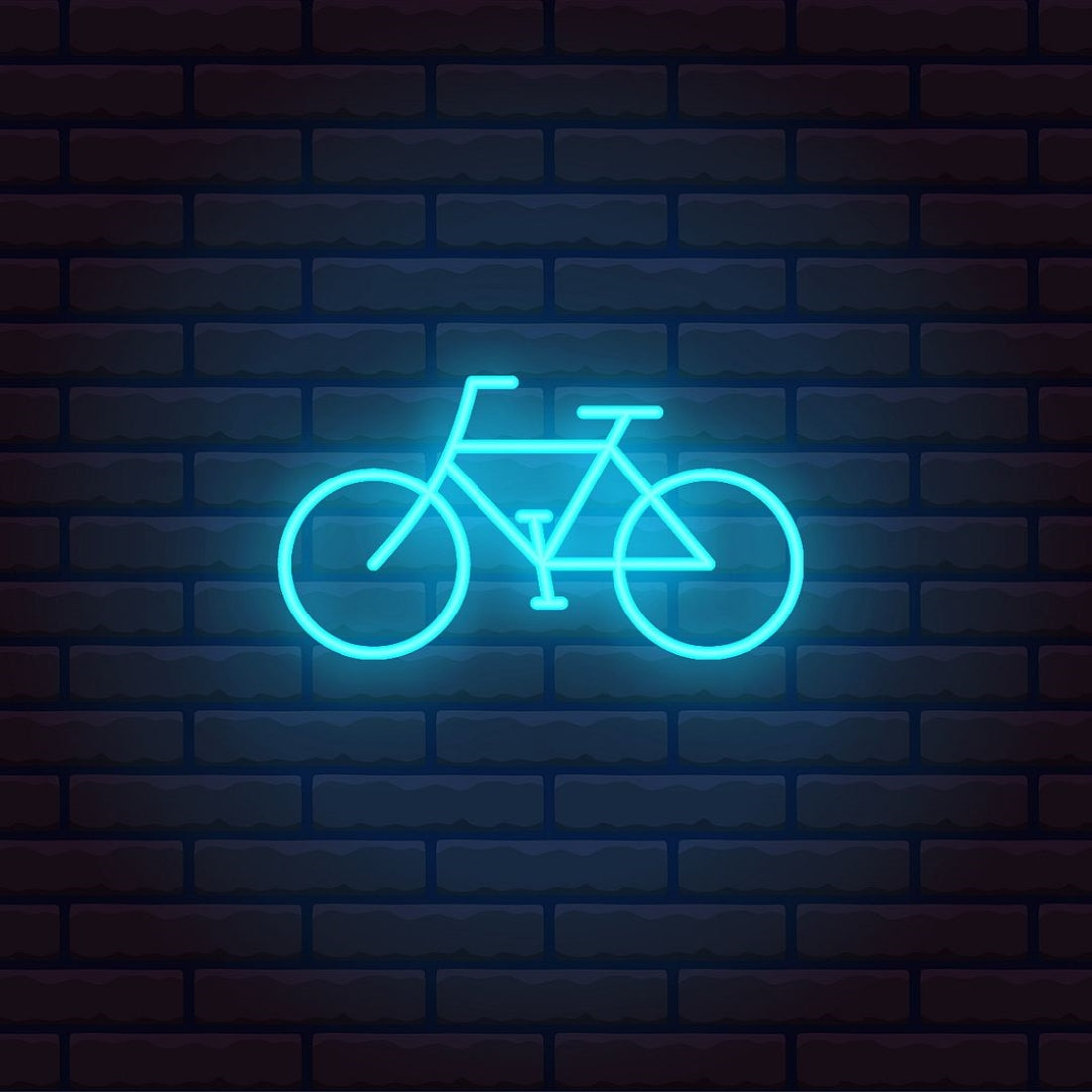 Bicycle Led Sign Business Neon Signs Wall Art