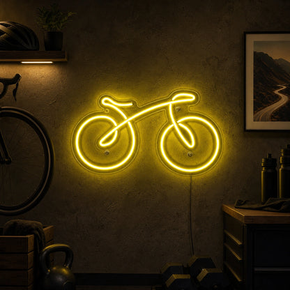 Bicycle Side Profile LED Neon Sign main product image