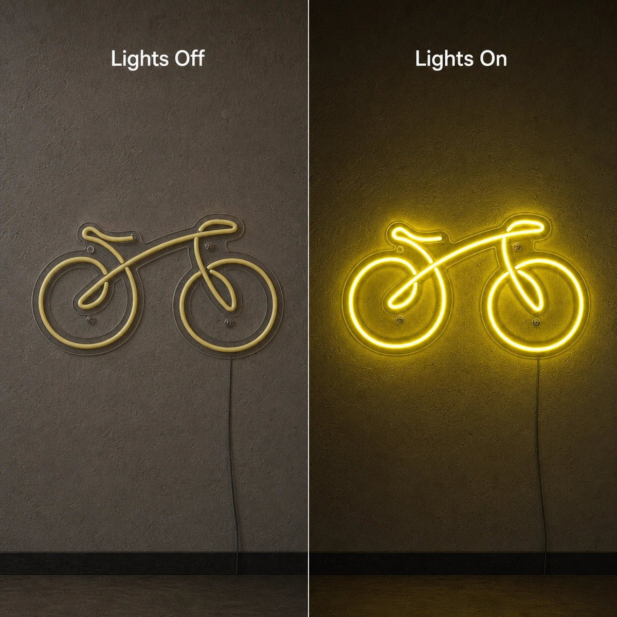 Bicycle Side Profile LED Neon Sign - Shineneon