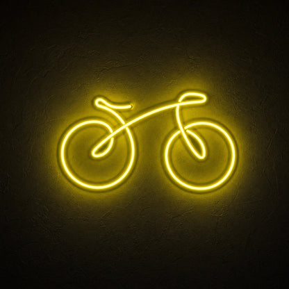 Bicycle Side Profile LED Neon Sign Garage Neon Sign - Shineneon