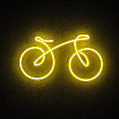 Bicycle Side Profile LED Neon Sign Home Bar Wall Decoration main product image