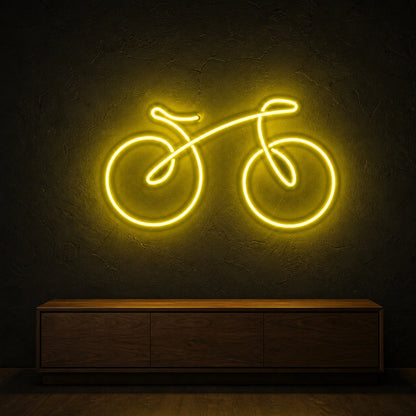 Bicycle Side Profile LED Neon Sign Man Cave Neon Sign high-converting product image