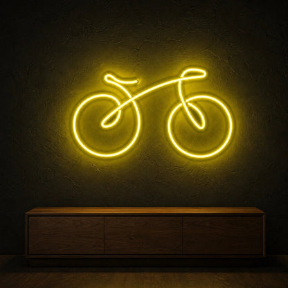 Bicycle Side Profile LED Neon Sign Man Cave Neon Sign - Shineneon