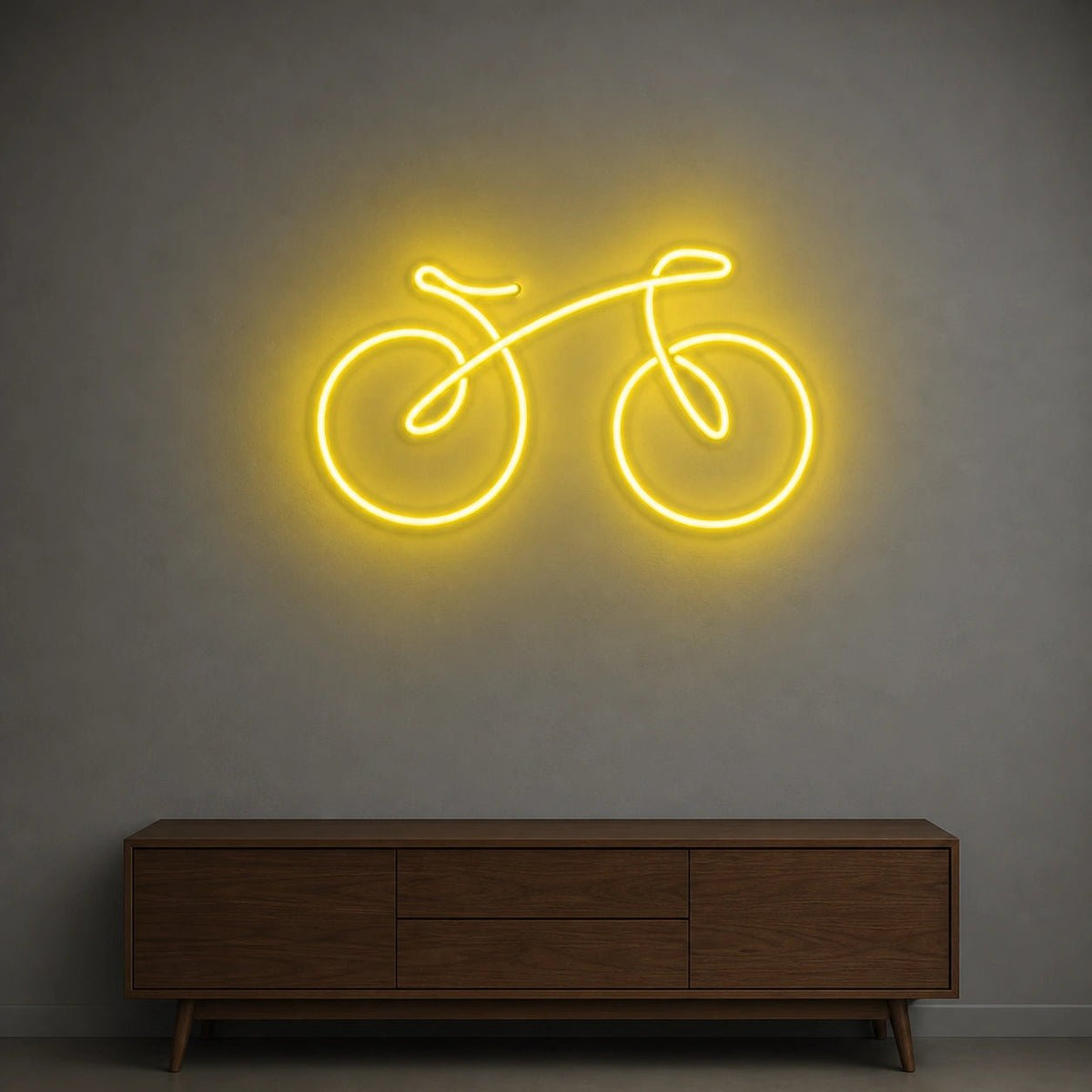 Bicycle Side Profile LED Neon Sign Man Cave Neon Sign - Shineneon