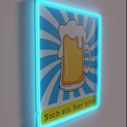 Bierfest Beer Festival Rgb Led Neon Sign - LED neon sign close-up detail