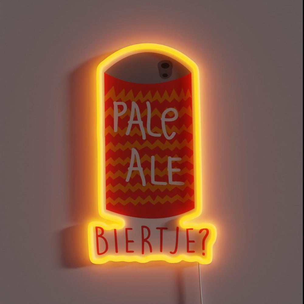 Biertje Rgb Led Neon Sign - Custom LED neon sign front view