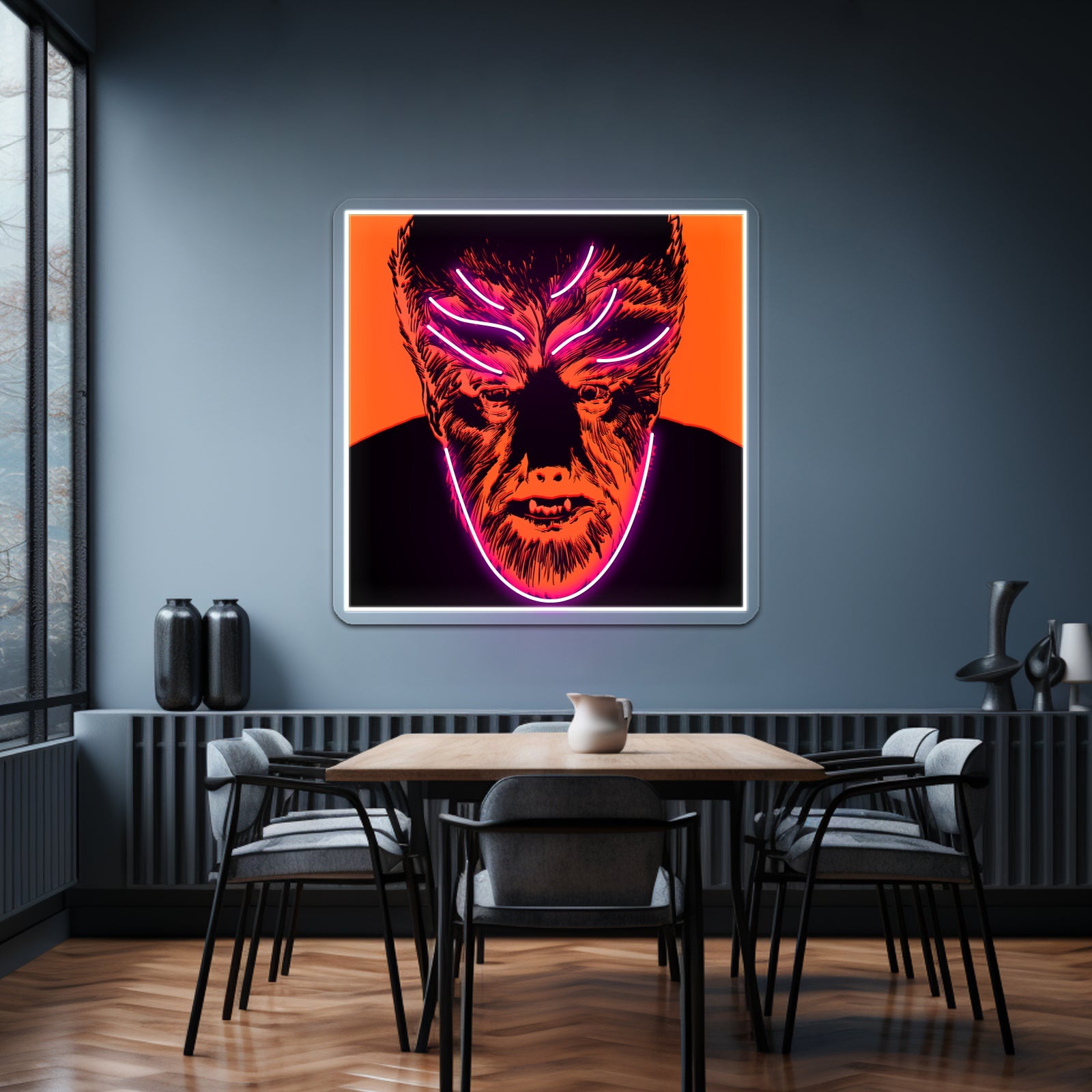 Big Afro Artwork Led Neon Sign - Shineneon