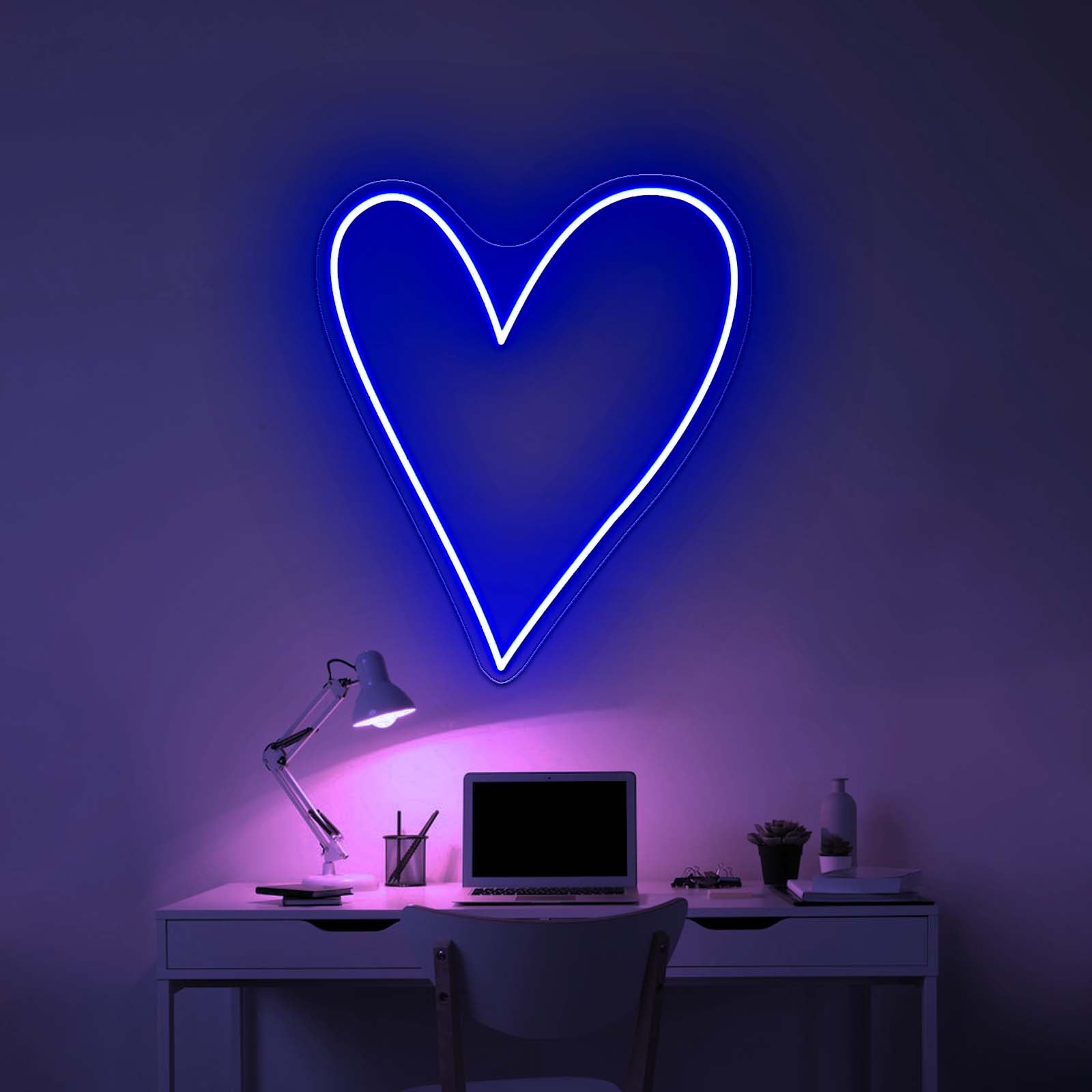 Big Big Heart Lovely Led Neon Sign | Shineneon