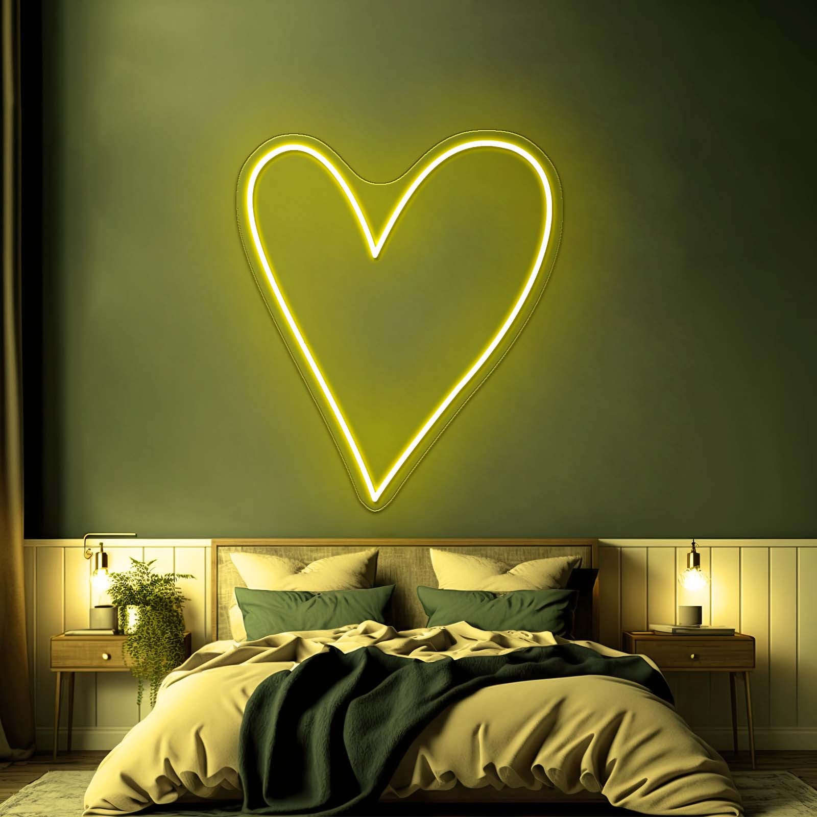 Big Big Heart Lovely Led Neon Sign | Shineneon