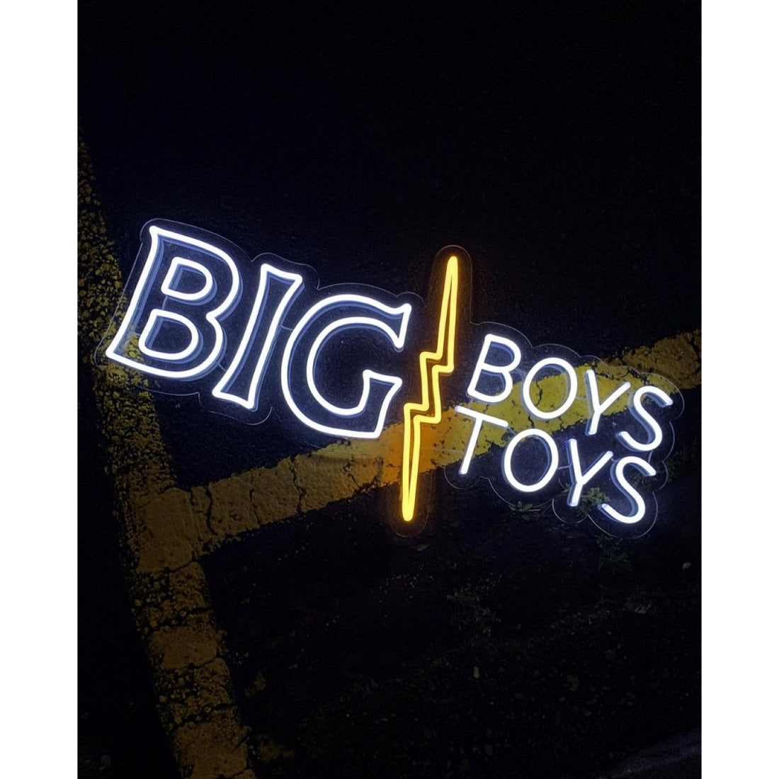 Big Boys Toys Led Sign Business Neon Sign