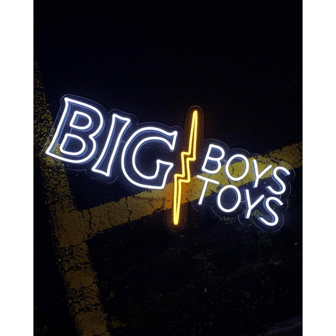 Big Boys Toys Led Sign Business Neon Sign - Shineneon