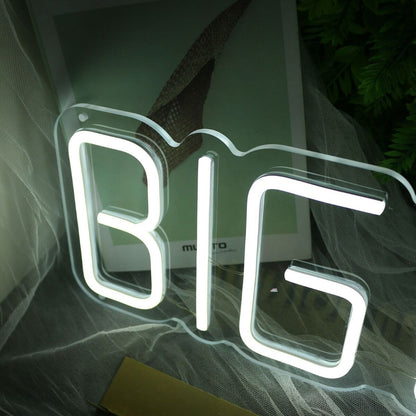 Big Day White Neon Sign | Shineneon