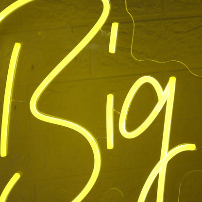 Big Easy Yellow Led Neon Sign - Shineneon