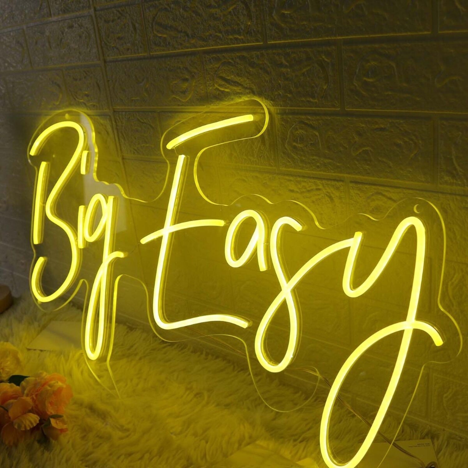 Big Easy Yellow Led Neon Sign - Shineneon