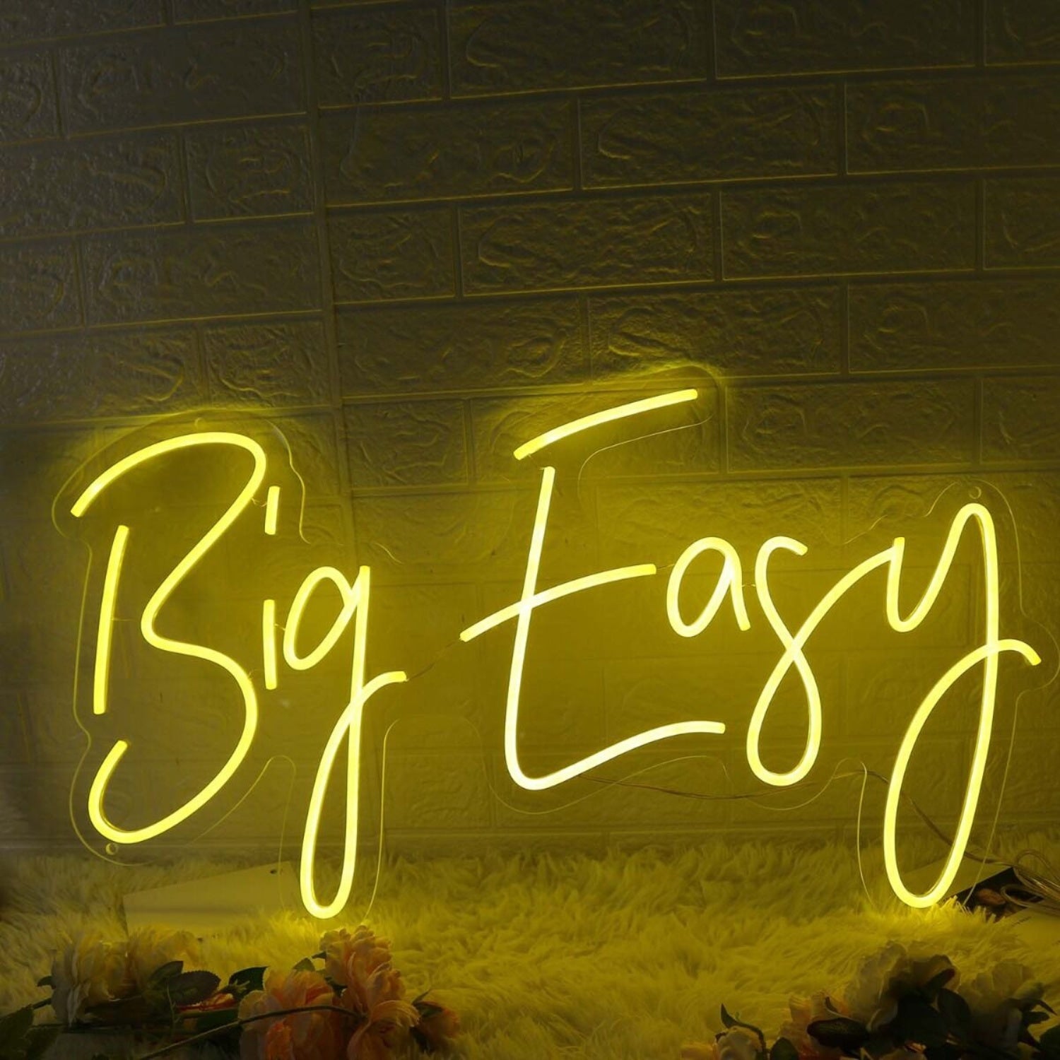 Big Easy Yellow Led Neon Sign - Shineneon