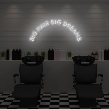 Big Hair Big Dreams Led Neon Sign - Shineneon