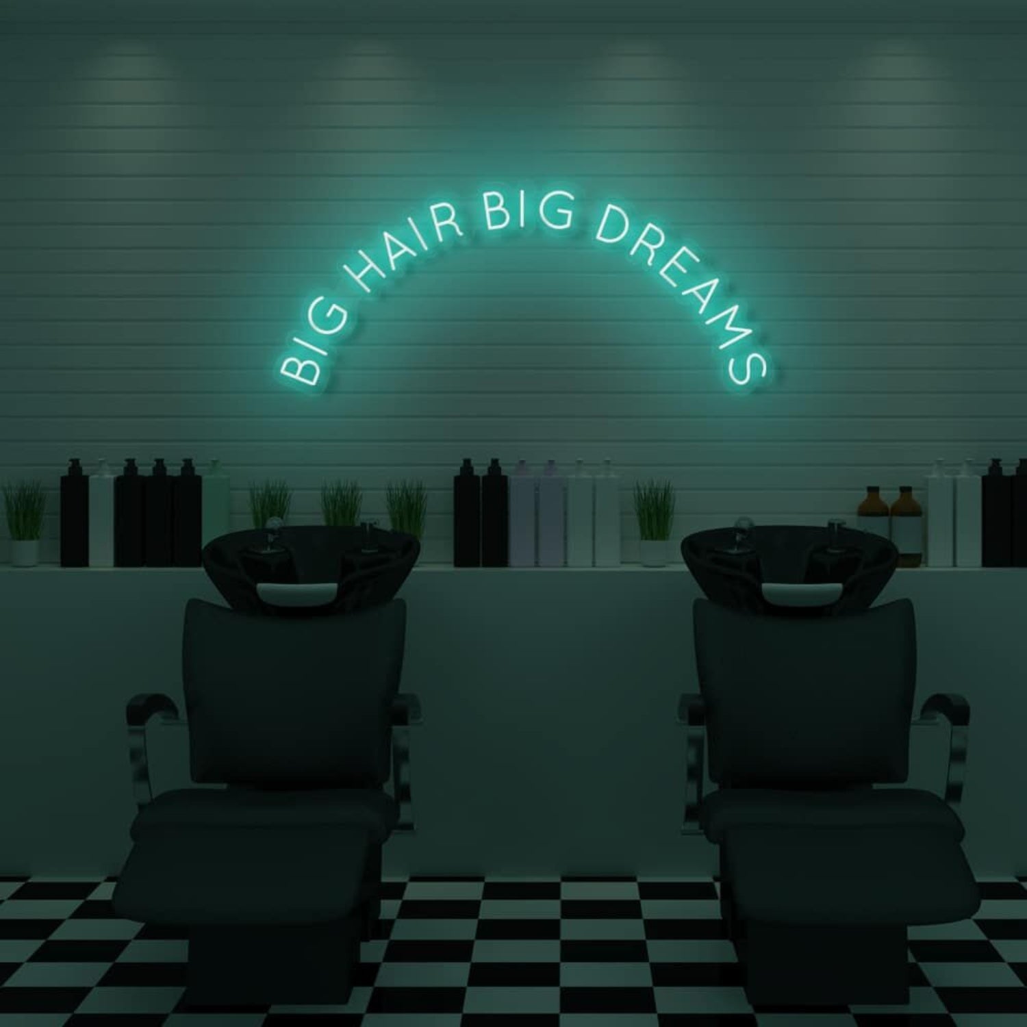 Big Hair Big Dreams Led Neon Sign - Shineneon