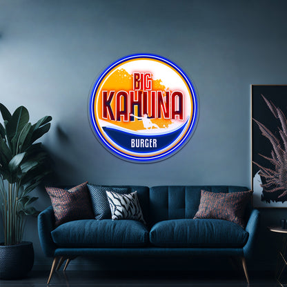 Big Kahuna Burger Artwork Led Neon Sign