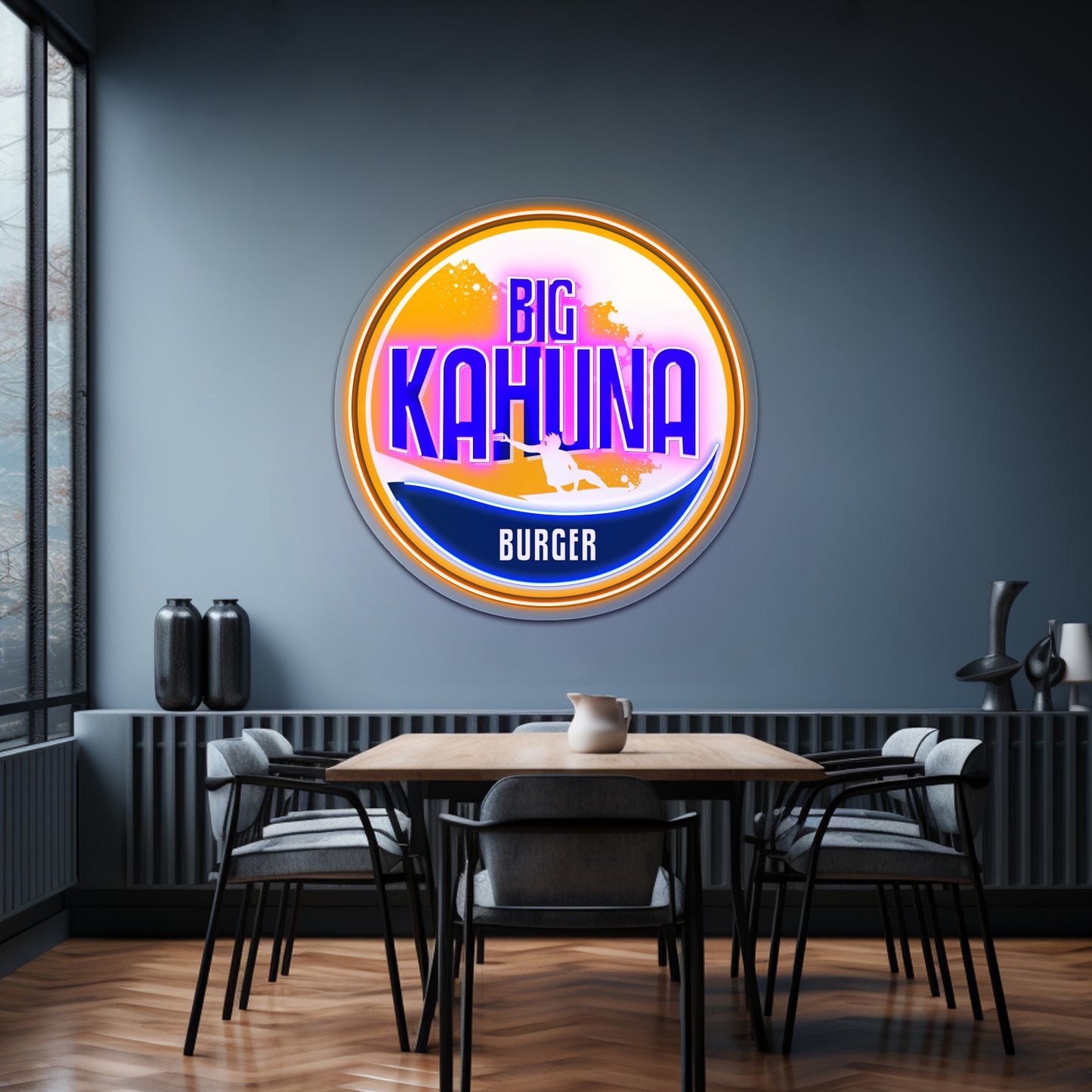 Big Kahuna Burger Artwork Led Neon Sign