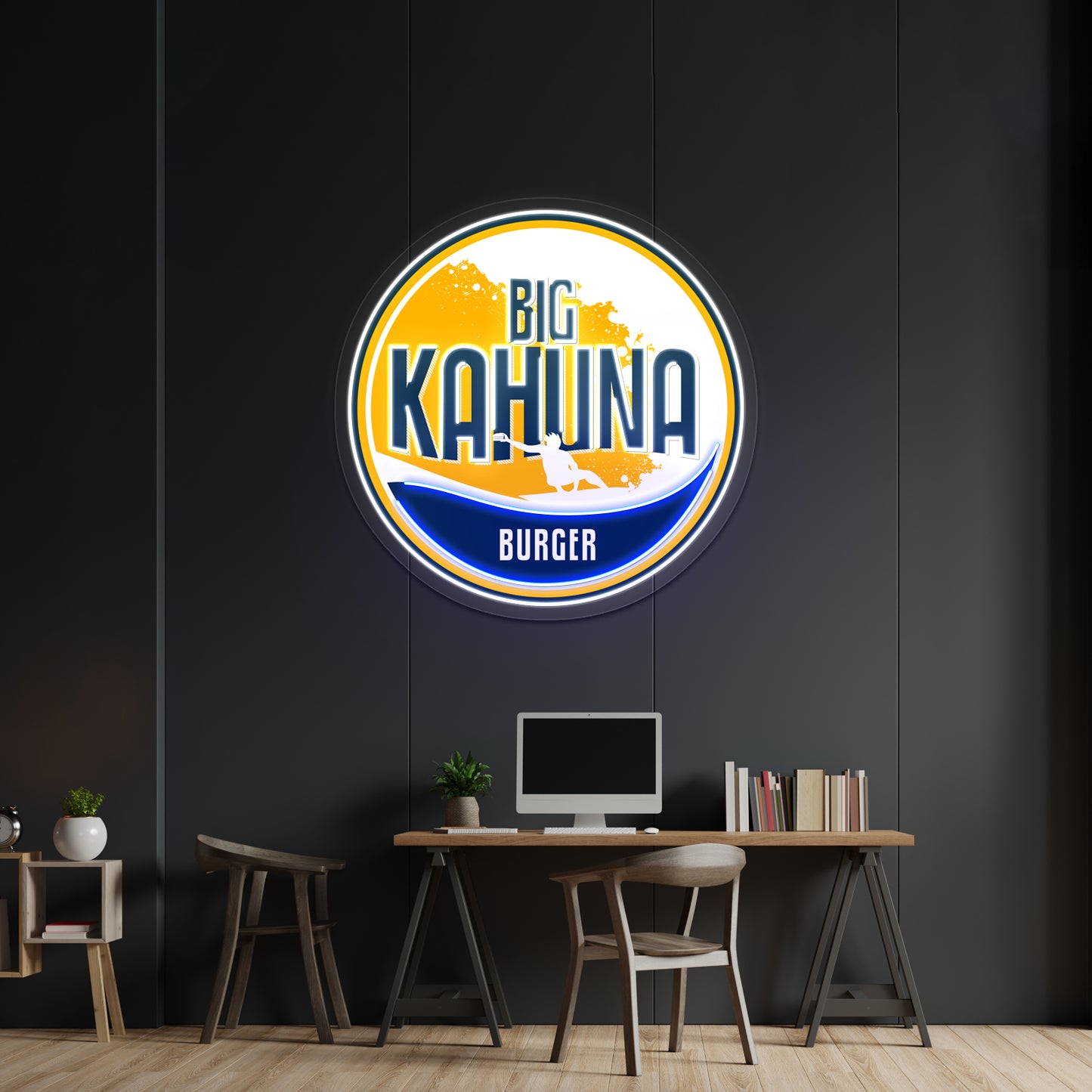 Big Kahuna Burger Artwork Led Neon Sign