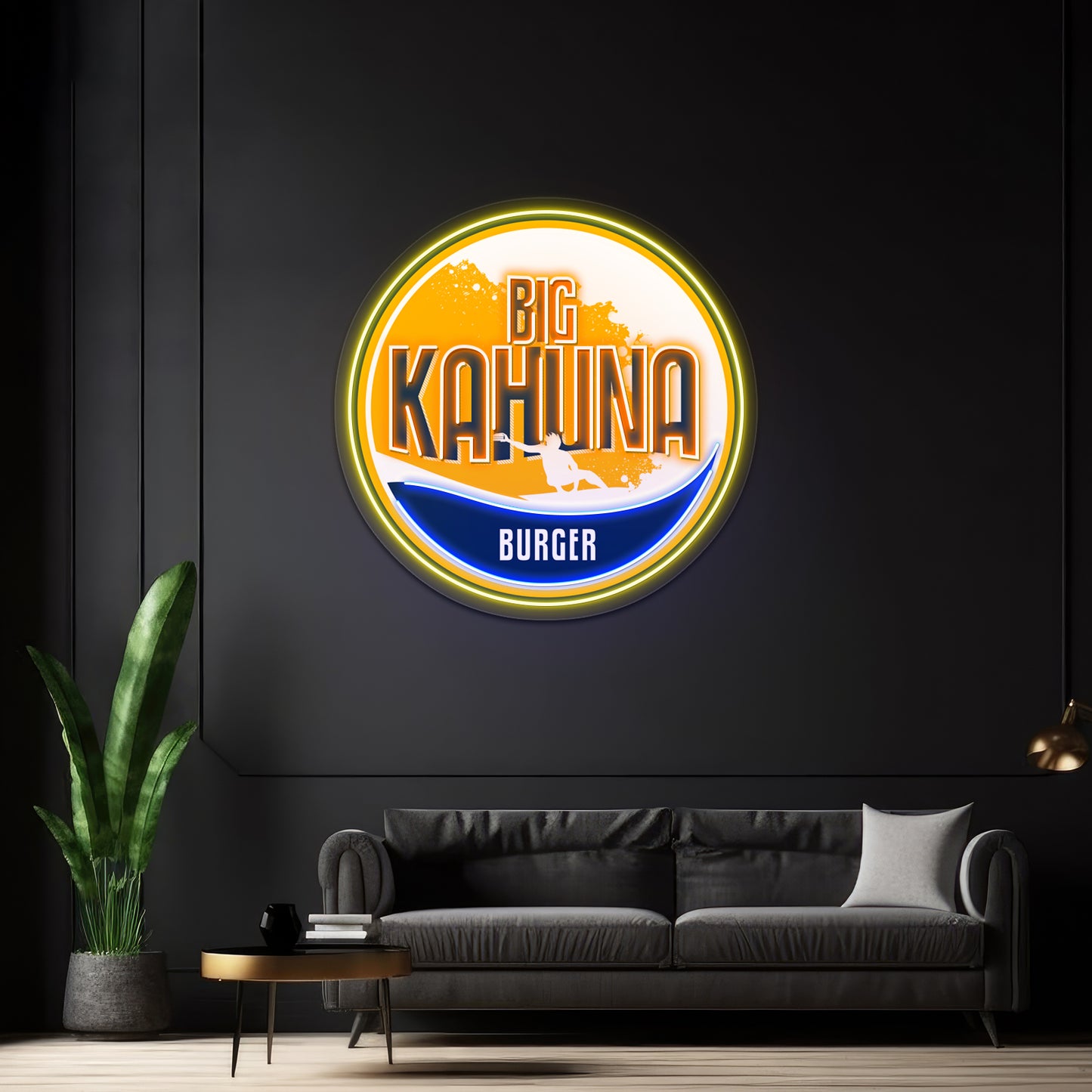 Big Kahuna Burger Artwork Led Neon Sign