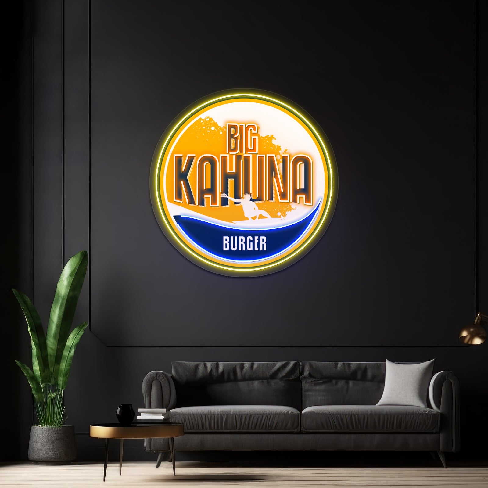 Big Kahuna Burger Artwork Led Neon Sign - LED neon sign view 7