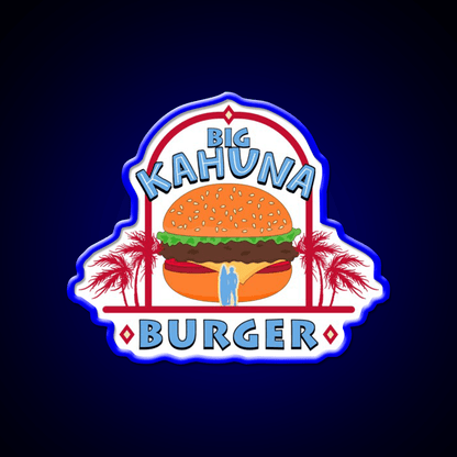 Big Kahuna Burger Fast Food Led Neon Sign For Burger Place Rgb Color - Shineneon