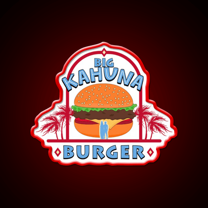 Big Kahuna Burger Fast Food Led Neon Sign For Burger Place Rgb Color - Shineneon