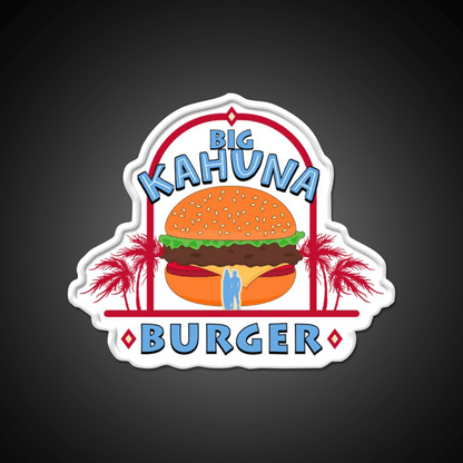 Big Kahuna Burger Fast Food Led Neon Sign For Burger Place Rgb Color - Shineneon