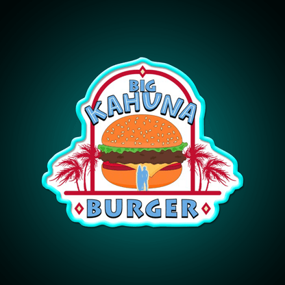 Big Kahuna Burger Fast Food Led Neon Sign For Burger Place Rgb Color - Shineneon