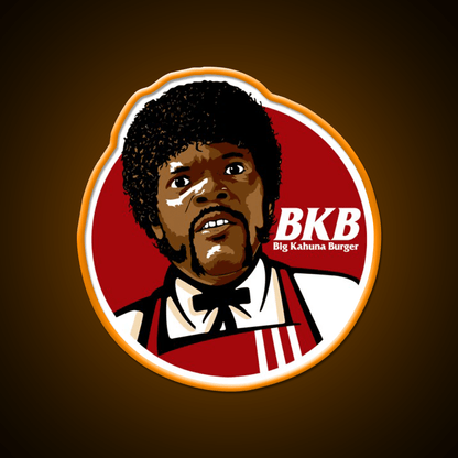 Big Kahuna Burger Fast Food Led Neon Sign For Burger Place Wall Art Rgb Color - Shineneon