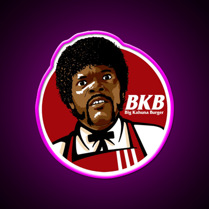 Big Kahuna Burger Fast Food Led Neon Sign For Burger Place Wall Art Rgb Color - Shineneon