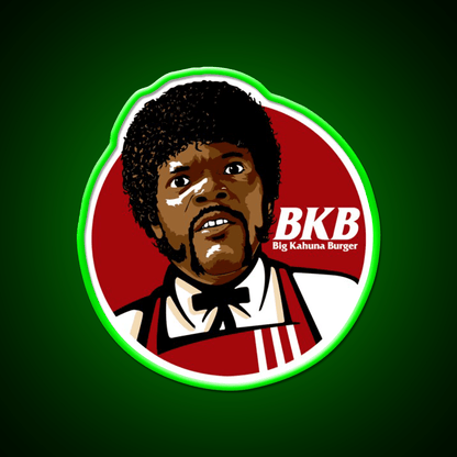 Big Kahuna Burger Fast Food Led Neon Sign For Burger Place Wall Art Rgb Color - Shineneon